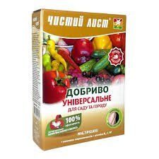 Удобрение Чистый лист для сада и огорода универсальное фото, Удобрение Чистый лист для сада и огорода универсальное интернет магазин Добрі сходи