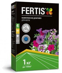 Добриво Fertis (Фертіс) для квітів NPK 12.8.16+Мe фото, Добриво Fertis (Фертіс) для квітів NPK 12.8.16+Мe інтернет магазин Добрі сходи